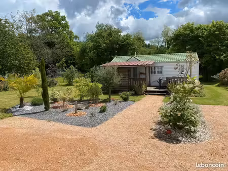 terrain avec mobil home