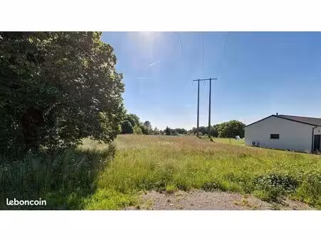 terrain à bâtir de 1140 m² à panazol (87)