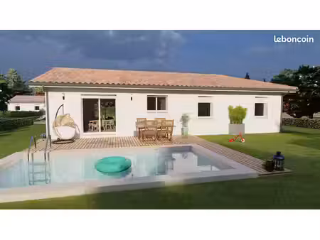 projet de construction d'une maison 103.25 m² avec terrain à bessines-sur-gartempe (87)