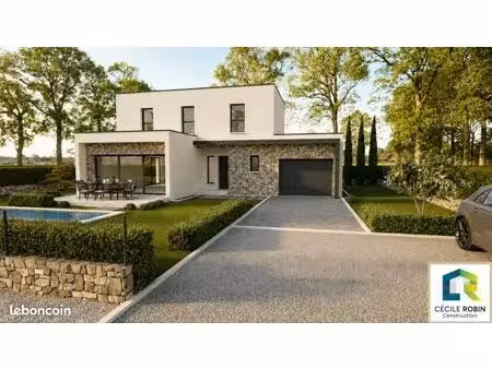 projet de construction d'une maison 120 m² avec terrain à rance (01)