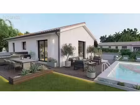 projet de construction d'une maison 85 m² avec terrain à razes (87)