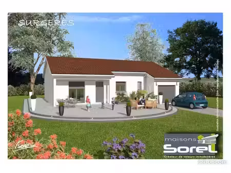 maison 90 m² avec terrain à viriat (01)