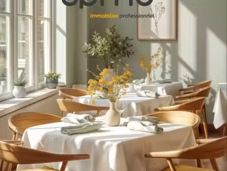 fonds de commerce restaurant 180 m²