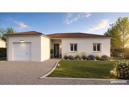 projet de construction d'une maison 90 m² avec terrain à couzeix (87)