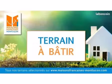 terrain à bâtir de 494 m² à yzeure (03)