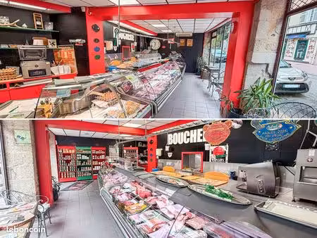 fonds de commerce : boucherie  charcuterie & volailles – limoges (87)