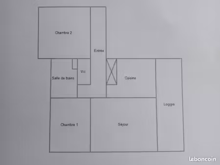 appartement 58 m2
