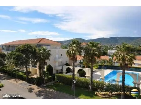 t3 duplex) 54m2 domaine azur1 6 pers 2 ch fibre 400m mer piscine