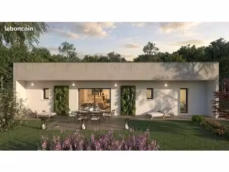 projet de construction d'une maison 89.85 m² avec terrain à treban (03)