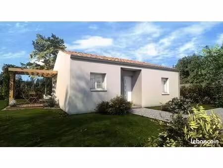maison 2 chambres sur un terrain de 350 m² à mache