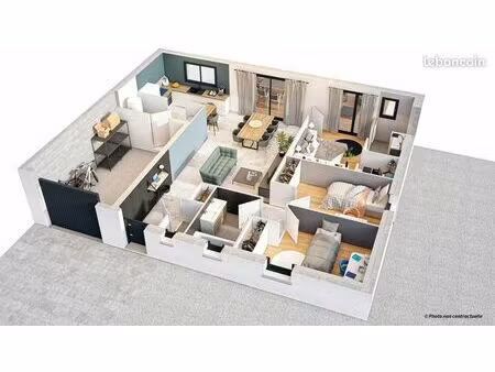 maison 5 pièces 91 m²