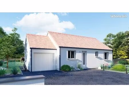 projet de construction d'une maison 60.17 m² avec terrain à challans (85)