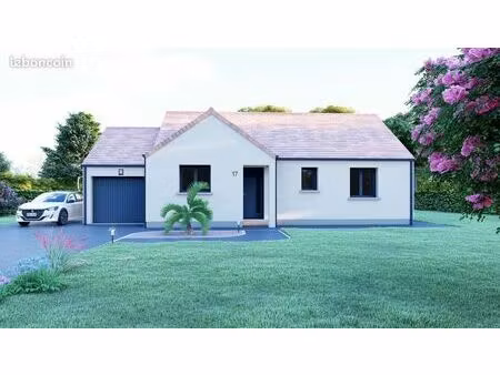 projet de construction d'une maison 71.75 m² avec terrain à challans (85)