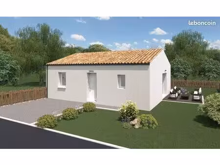 maison 2 chambres sur un terrain de 230 m² à la tranche-sur-mer