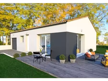 maison 2 chambres sur un terrain de 230 m² à la tranche-sur-mer
