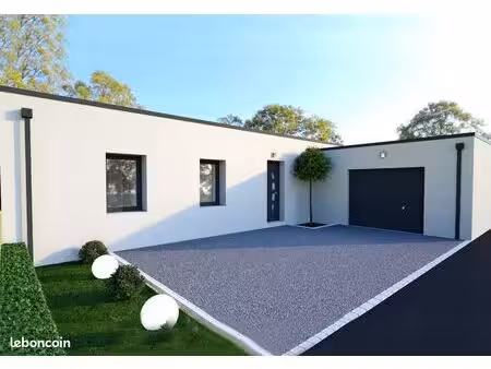 maison 3 chambres sur un terrain de 1230 m² à la tranche-sur-mer