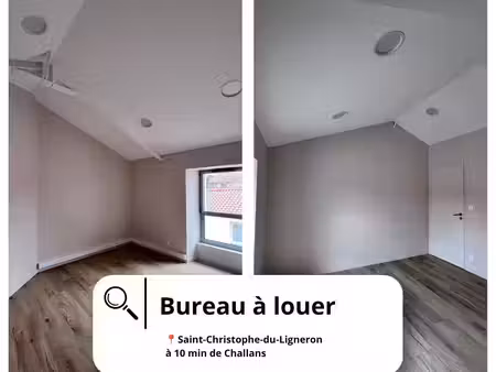 ? bureau professionnel neuf à louer – centre de saint-christophe-du-ligneron