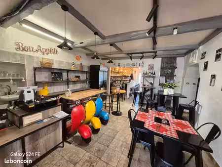 charmant restaurant italien  terrasse  cuisine pro équipée + potentiel traiteur/épicerie