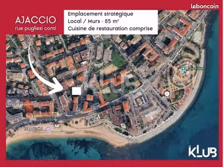local 85 m² ajaccio