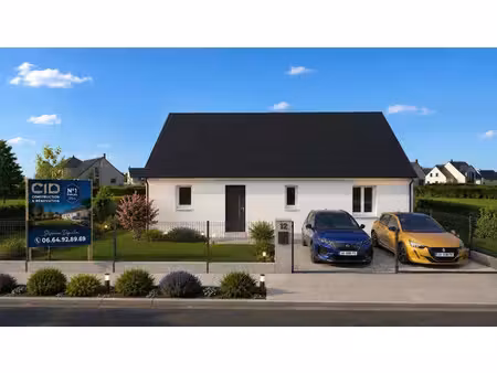 vente maison neuve 4 pièces 80 m² à neuillé-pont-pierre (37360)  191 300 €
