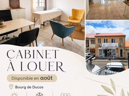 cabinet en location ponctuelle (août)