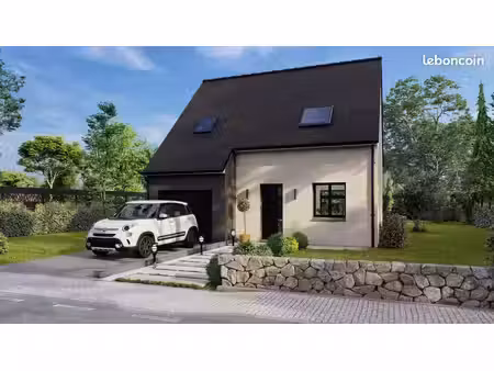 projet de construction d'une maison 83.29 m² avec terrain à eterville (14)
