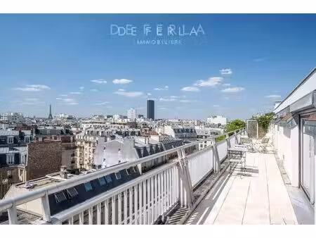bien familial 7 pièces 190 m² terrasse & vue tour eiffel