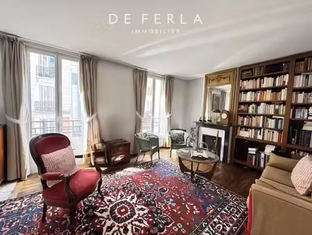 paris xivème - rue beaunier - appartement familial lumineux et calme à rénover