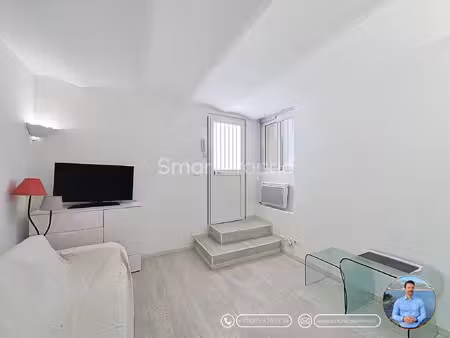 menton riviera - studio traversant de 23 53m2 meublé et équi