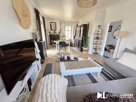 cholet centre ville - belle maison de charme de 118 m² avec 3 ch bureau + maison complémen