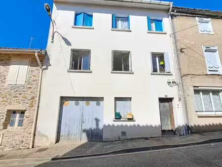 a vendre laroque d'olmes immeuble avec deux appartements et jardin