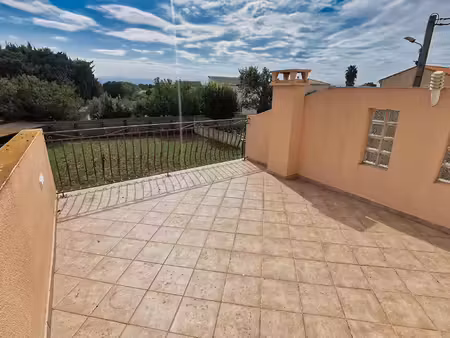 villa 4 faces  f5  110m² habitables + garage 77m² à villelongue de la salanque