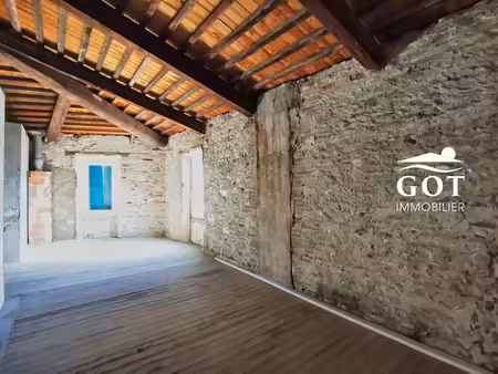 a vendre immeuble de rapport à rénover - 143m² saint-laurent-de-la-salanque (66250)