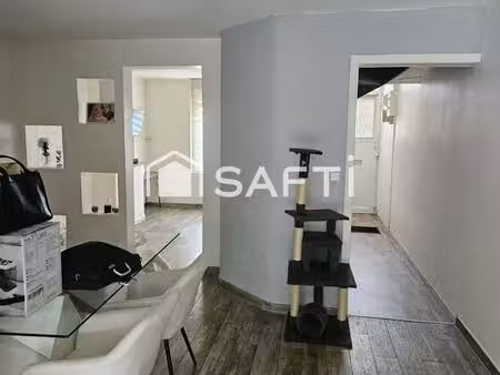 ? à vendre – maison de ville 83 m² – 3 chambres (possibilité 4) – brebières ? prix : 130 0