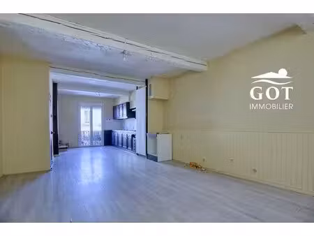 a vendre maison 88 m²  garage 30 m²  3 chambres   villelongue-de-la-salanque