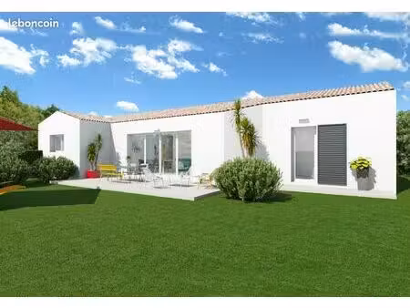 projet de construction d'une maison 3 chambres de 96.73 m² sur un terrain à bâtir de 326 m