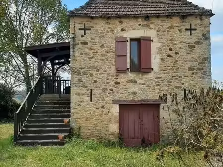maison+grange en pierre