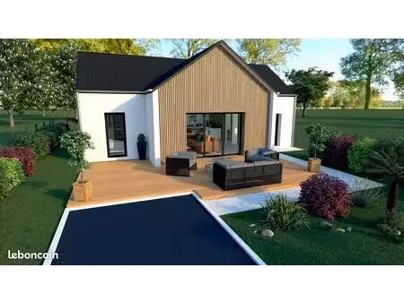 projet de construction d'une maison 70 m² avec terrain à quevert (22)