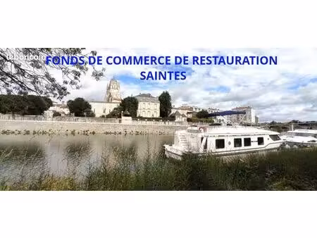 fond de commerce  restauration 120 m² saintes