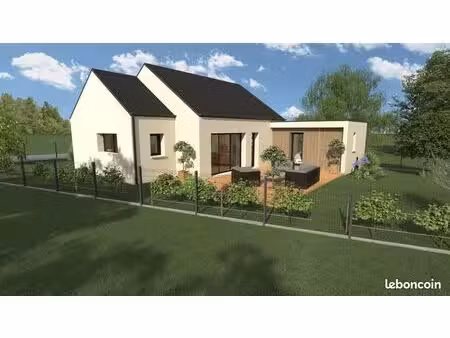 projet de construction d'une maison 87 m² avec terrain à tremeloir (22)