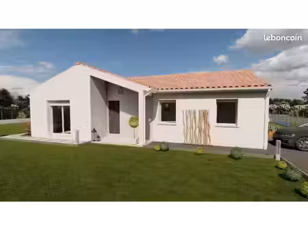 projet de construction d'une maison 94.64 m² avec terrain à marsaneix (24)