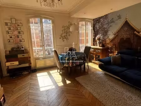 quartier batignolles-cardinet . beau t3 meublé avec charme