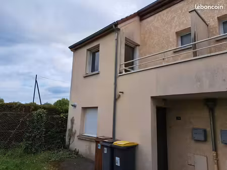 maison semi-individuelle t4 de 83m² jardin garage à laon (ville basse)