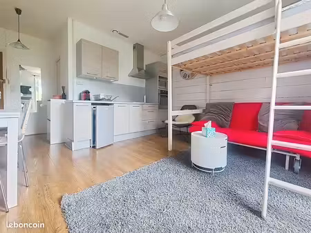 vente | studio meublé | 1p | 23.57 m² | bagnères-de-luchon | expo est | jardin