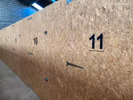 hangar 300 m² aménagé en 18 boxs – tous loués – investissement locatif