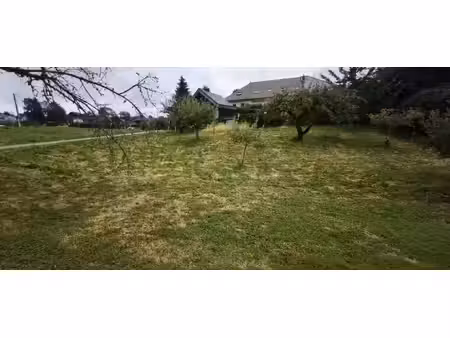 terrain constructible à vendre