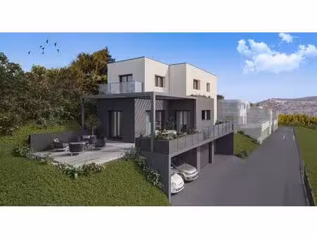 terrain avec maison neuve à vendre