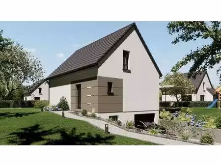 terrain avec maison neuve à vendre