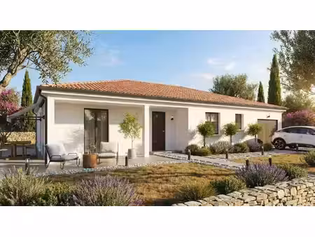 terrain avec maison neuve à vendre