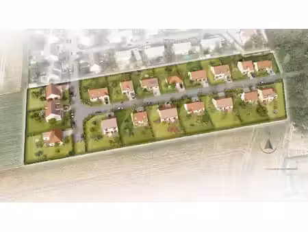 terrain constructible viabilisé à vendre